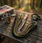 Paracord Lanyard Heavy Duty Hunting And Tactical Lanyard Braided 550 Paracord