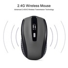 Wireless Mouse With Usb Receiver   2 Ergonomic Mouse Pads 3-in-1 For Pc   Laptop