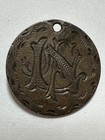 1877 Usa Seated Liberty Dime Love Token Holed Engraved On Reverse