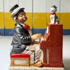 Waco Melody In Motion Seiji Nakane Pianist Cat Porcelain Figurine Working
