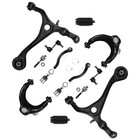 Fit For 2003-2007 Honda Accord 14x Lower Upper Control Arms Tie Rod Ends