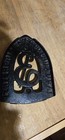 Antique Cast Iron Sad Iron Stand Holder Trivet Enterprise Mfg Co Phila Usa 6x4 5