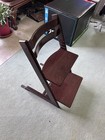 Stokke Tripp Trapp Adjustable High Chair Gray Wooden Kids Chair