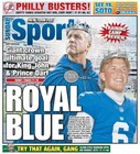 New York Post Newspaper  Stay Away  Royal Blue  7 26 26