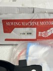 1 Set Home Sewing Machine Motor Foot Peddle 110v 90 Watt 6000 Rmp