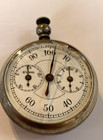 Victorian Henri Chatelain Hc Pedometer Made France Antique Circa 1900s Steampunk