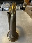 Vintage Copper Metal Plated Reproduction British Army Bugle For Decorative Use