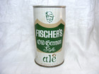 Vintage Steel Beer Can Fischer s Old German Style Ale Fischer Brewing Co  12oz