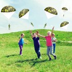 Army Parachute Toys For Kids 6 Pack Tangle Free Outdoor Toys Parachute Men For