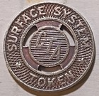 Chicago  Illinois - Chicago Transit Authority Surface System Token Il 150 Ab