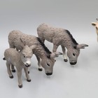 Lot Of Toy Animal Figures Goats Donkeys