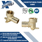 10 Pack  Xfitting 1  Pex A X 1  Female Npt Drop Ear Elbow  F1960 Expansion