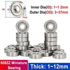 Miniature Ball Bearings Micro Mini Small Seal 1 2 3 4 5 6 7 8 9 12mm Inner Dia