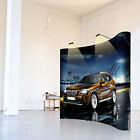 Instahibit 10x8 Ft Trade Show Display Kit Pop Up Backdrop Booth Stand Spotlights