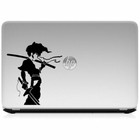Afro Samurai Vinyl Decal Sticker For Macbook Laptop Car Window Suv Wall Room Art