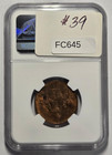 1900 France 5 Centimes Ngc Ms 62 Rb Certified Coin