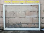 2 Avail Pair 48 x66  Antique Vintage Wood Wooden Double Hung Sash Window Glass