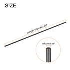 4pcs Carbon Fiber Rod 1 5mm X 100mm For Rc Plane Kite Wing Tube Quadcopter Arm