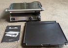 Breville Smart Grill 1800w Sandwich Press Panini Griddle Bgr820xl  a W Extras