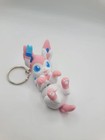 Sylveon Flexi Keychain     3d Printed Accessory   Cute  Articulated Kawaii