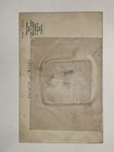 Antique Bicycle Cyclist Tintype Photo Postcard Window Mount Bicyclist C  1900s   