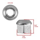 16x Front   Rear Wheel Lug Nut For Honda Rancher 420 2007 2008 2009-2021 New