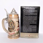 Lidded Beer Stein Budweiser Tomorrows Treasures Anheuser Busch C201-1