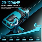 Electric Welder Handheld Welding Machine Kit 4600w Portable Arc Welder Gun Tools