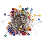 80pcs Pearl Head Dressmaking Sewing Pins For Diy Weddings Corsage Craft