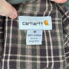 Carhartt Lined Shirt Jacket Men s M Green Button Up