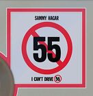 Sammy Hagar I Can t Drive 55 Framed Picture Sleeve Gold 45 Record Display