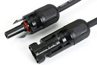 Temco 8 Awg Solar Panel Extension Cable - 150 Feet Black   150 Feet Red