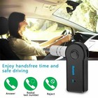 Wireless Bluetooth Receiver 3 5mm Aux Audio Stereo Music Home Car Adapter To