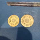2 - 1930 s 1940 s Or 1950 s Oklahoma Sales Tax Token Old Age Assistance Vintage