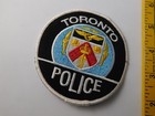 Metropolitan Toronto Police Department Vintage Patch Shoulder Crest Canada