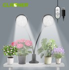 2 Or 4 Head Led Plant Grow Light With Sunlike Spectrum For Indoor Gardening
