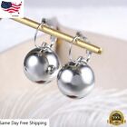 Fashion Silver gold rose Gold Plated Drop Earrings For Women Wedding Jewelry 