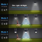 Waterproof 48 Led Solar Power Pir Motion Sensor Wall Light Outdoor Garden Lamp