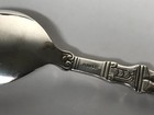 Norwegian Solid Silver 830 Brodrene Lohne Viking Sugar   Berry Spoon Norway