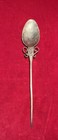 Antique South American Sterling Silver Tupu Tupo Antique Peruvian Shawl Pin  i4 
