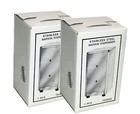 2 -tablecraft  Napkin Dispenser 221 Chrome Full-size Double Sided Modern Vintage