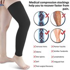 Unisex Thigh-high Compression Sleeves - Calf Support pain Relief For Men   Women
