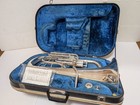 Yamaha Yep-321s Bb Euphonium Silver Japan Dents Case Used
