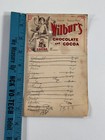 C 1900 Wilbur s Chocolate Cocoa Advertising Letterhead Sign Ephemera 