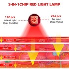 2 Boots   Infrared Therapy Slippers For Neuropathy Pain Relief Red Light Device