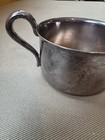 Vintage Reed   Barton Silver Plate Soldered Us Navy Officer 8 Oz Coffee Creamer