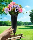 Memorial Floral Vases  Cemetery Vase  Headstones Flower Holder  Grave Cone Va   