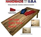 Premium Wood Oak Grain Design 2 X 4 Uv Direct Print Cornhole Boards Set W Bags
