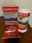     2022-2025 Budweiser  Ab Holiday Beer Steins  All Nib  Last Four  Free Shipping