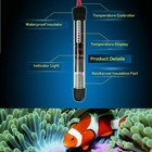 100 200 300w Aquarium Submersible Heater Fish Tank Auto Water Thermostat Heating